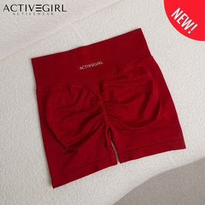 Activegirl - (มีสีใหม่) กางเกงออกกำลังกายขาสั้น รุ่นพีชบูดี้(Peach Booty) สายฝอขาสั้น กางเกงโยคะขาสั้น กางเกงเลกกิ้ง