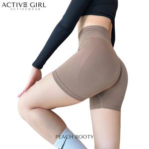 Atg-กางเกงออกกำลังกาย รุ่นพีชบูดี้(Peach Booty) สายฝอขาสั้น กางเกงโยคะขาสั้น